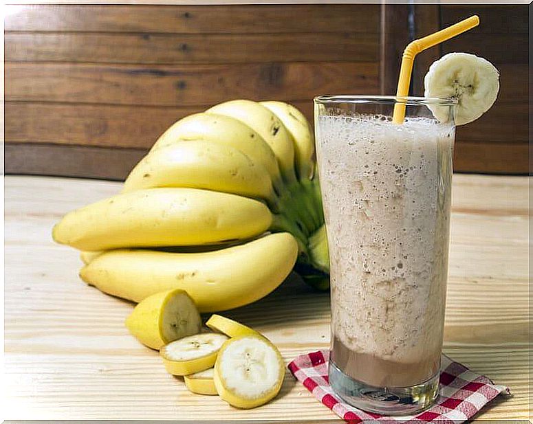 Banana smoothies