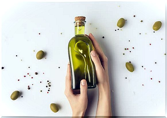 Olive oil for nails