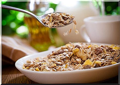 Cereals with fiber