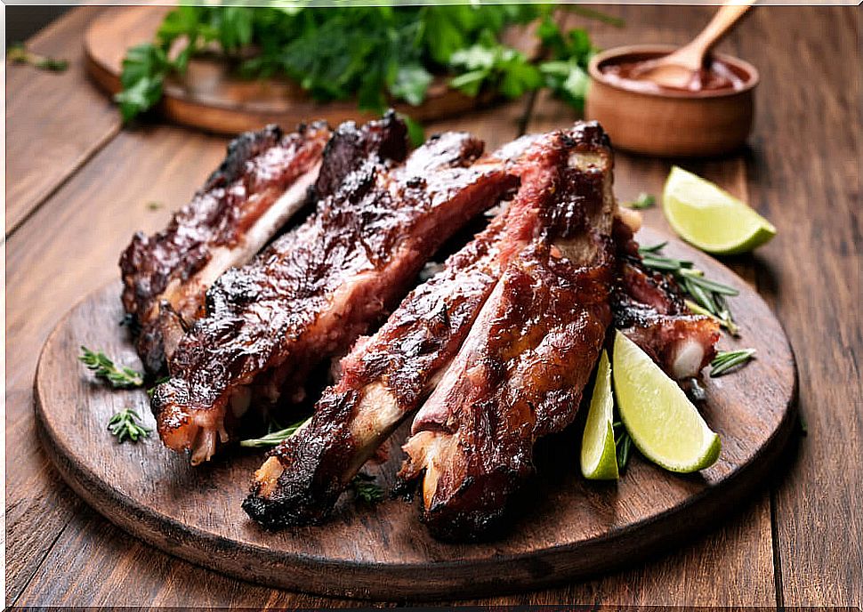 Exquisite recipes for caramelized ribs