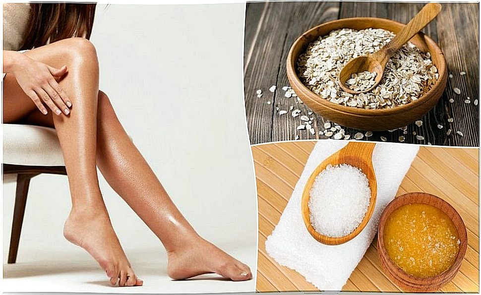 How to prepare 5 exfoliating remedies to whiten your knees