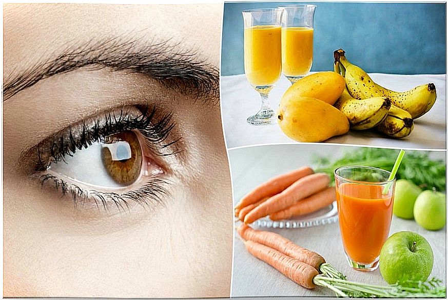 Prepare 5 natural juices to strengthen your visual health