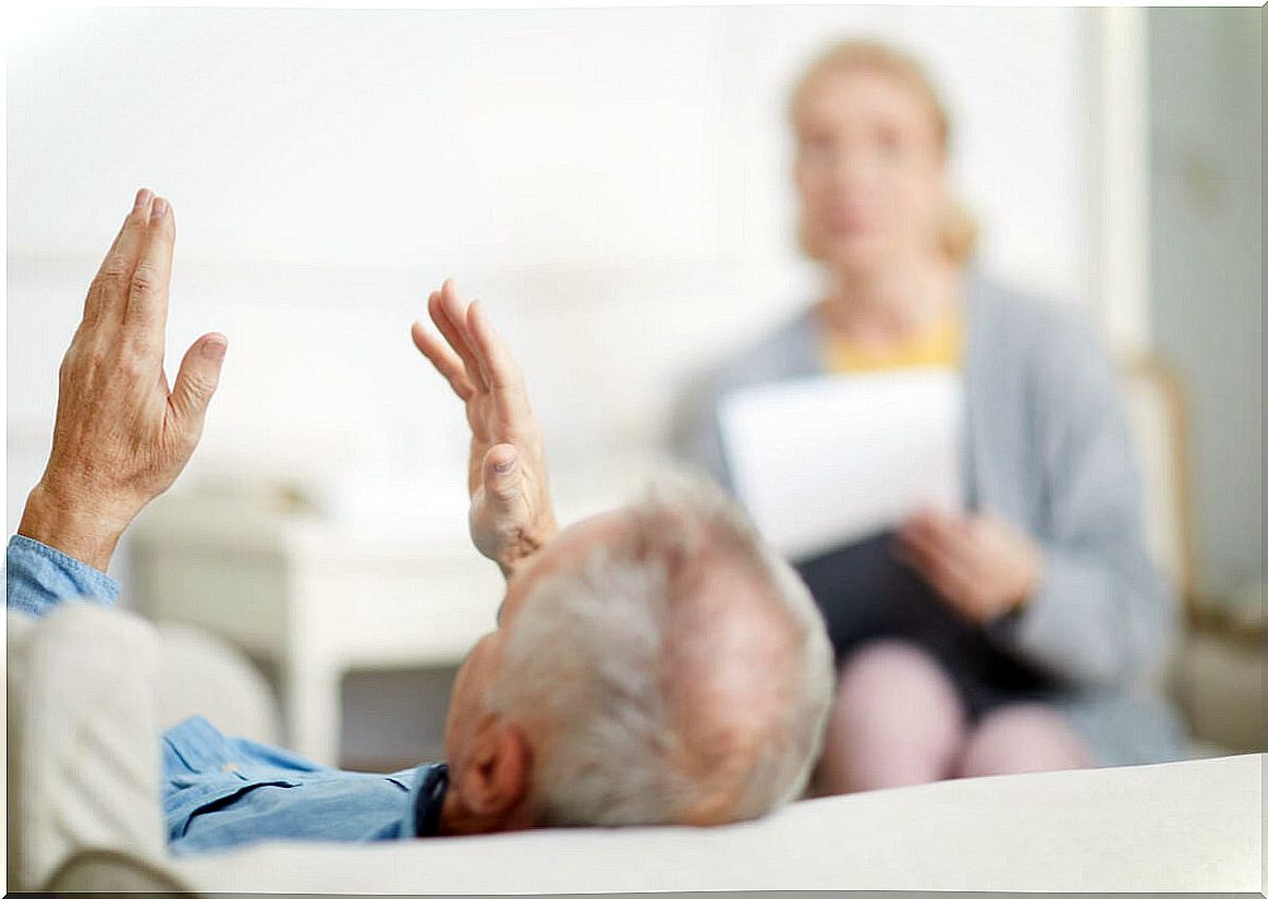 Professional help for separation in older adults.